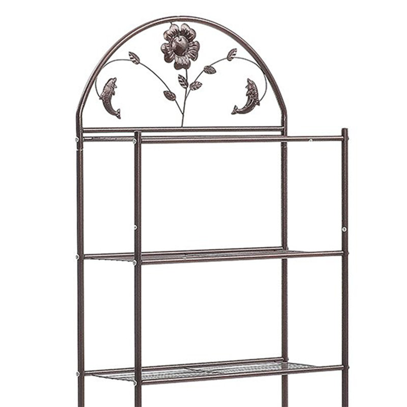 Red Barrel Studio® 3 Tier Bathroom Over The Toilet Free Standing Toilet